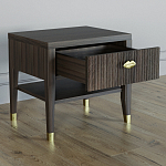 Прикроватная тумбочка с ящиком Elsa Dreams Walnut варинант исполнения - 2 | Loft Concept в Твери