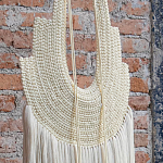 Аксессуар настенный в Эко стиле Белый wall decor White dress варинант исполнения - 1 | Loft Concept в Твери