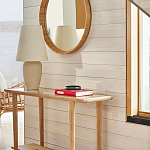 Зеркало круглое в раме из ротанга Wickerwork варинант исполнения - 5 | Loft Concept в Твери