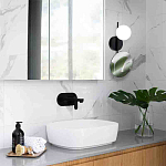 Бра с шарообразным плафоном и зеркальным круглым элементом Lunar Echo варинант исполнения - 2 | Loft Concept в Твери