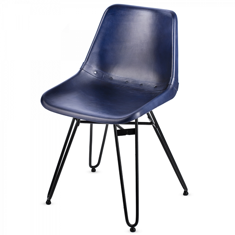 Стул Leather Schoolhouse Chair Коричневый винтаж Черный Стул Leather Schoolhouse Chair Коричневый винтаж Черный в Твери | Loft Concept