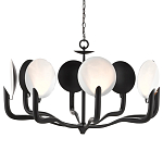 Люстра с плафонами в виде черно-белых дисков Ideal Shade Combination варинант исполнения - 4 | Loft Concept в Твери