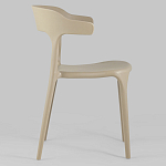 Бежевый стул из прочного PP-пластика JORIS варинант исполнения - 2 | Loft Concept в Твери