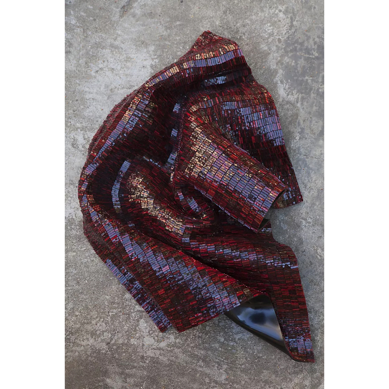 Панно «Drop» Бордовый в Твери | Loft Concept 