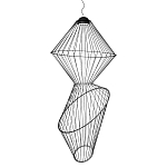 Подвесной светильник из металла Figured Beam варинант исполнения - 1 | Loft Concept в Твери