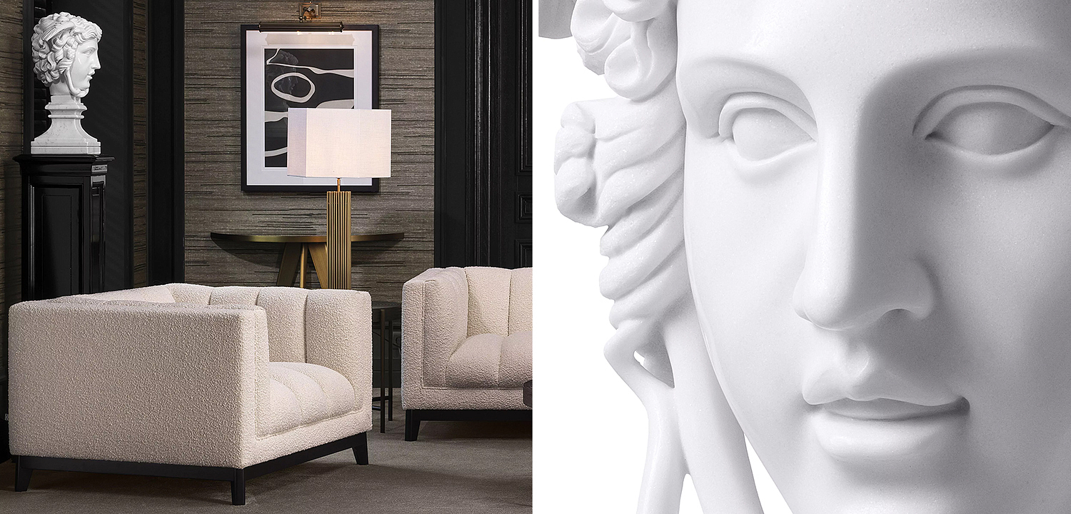 Декоративная скульптура Eichholtz Sculpture Medusa Декоративная скульптура Eichholtz Sculpture Medusa - Loft-Concept в Твери