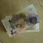 Шкатулка из эпоксидной смолы с цветами белая Epoxy Resin Rectangular Box White варинант исполнения - 2 | Loft Concept в Твери