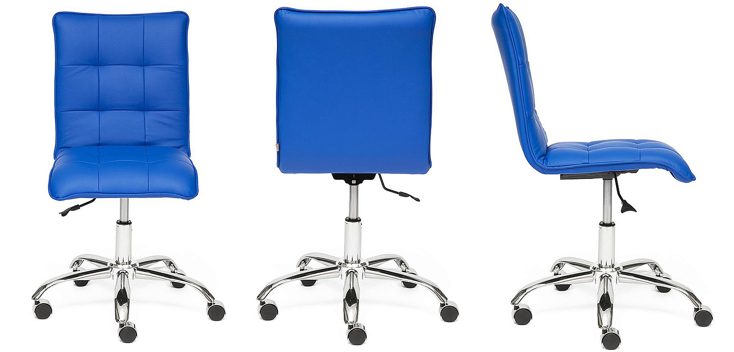 Кресло Deborah eco-leather blue Кресло Deborah eco-leather blue - Loft-Concept в Твери