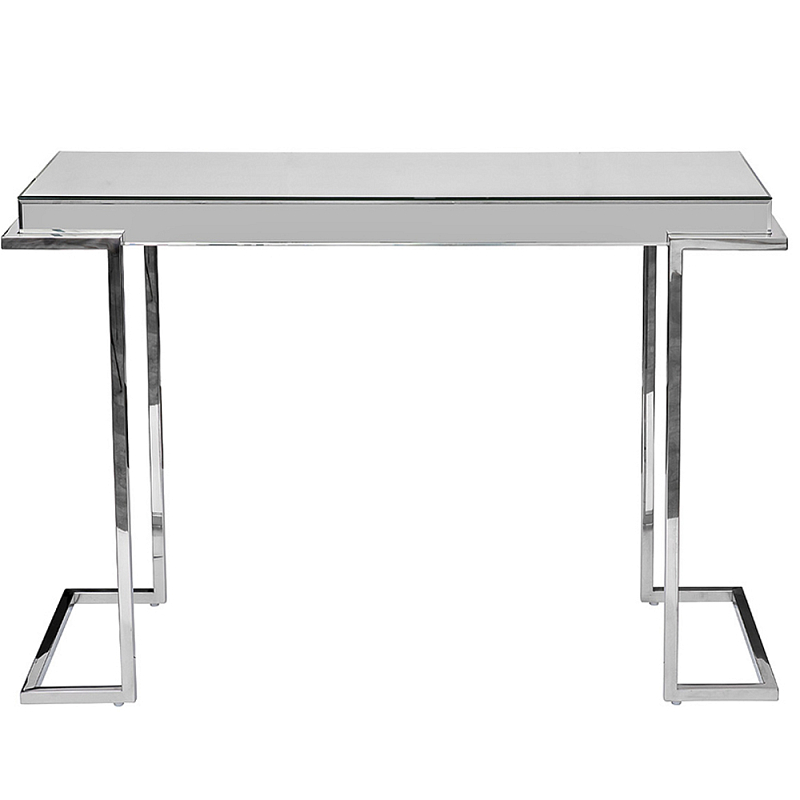 Консоль зеркальная Mirror Chrome Console Зеркало Хром Консоль зеркальная Mirror Chrome Console Зеркало Хром в Твери | Loft Concept