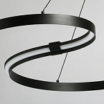 Люстра подвесная светодиодная в виде волнообразной ленты Ribbon Vortex варинант исполнения - 10 | Loft Concept в Твери