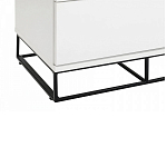 Комод белый с 3-мя ящиками Strict Lines  варинант исполнения - 4 | Loft Concept в Твери