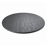 Стол обеденный с круглой столешницей черного цвета Harris Collection варинант исполнения - 2 | Loft Concept в Твери