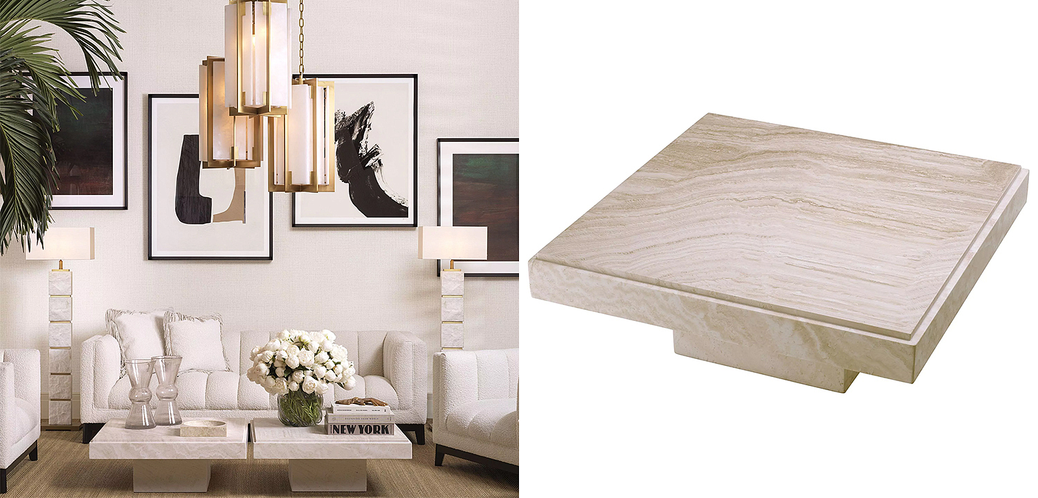 Кофейный стол Eichholtz Coffee Table Sartoria Кофейный стол Eichholtz Coffee Table Sartoria - Loft-Concept в Твери