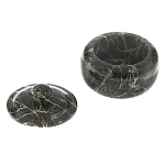 Сахарница из натурального камня Змеевик Stone Sugar Bowls варинант исполнения - 9 | Loft Concept в Твери