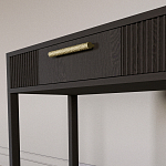 Элегантная Консоль Primo с выдвижным ящиком Темный орех варинант исполнения - 3 | Loft Concept в Твери