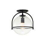 Потолочный светильник с прозрачным стеклянным шаром с эффектом пузырьков Hinkley варинант исполнения - 1 | Loft Concept в Твери