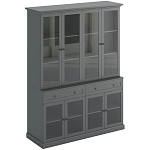 Витрина со стеклянными дверцами и ящиками Percent Showcase варинант исполнения - 2 | Loft Concept в Твери