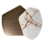 Столик журнальный Promontory с мрамором варинант исполнения - 2 | Loft Concept в Твери