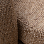 Кресло вращающееся черно-золотая рогожка Julia Armchair Golden Belt варинант исполнения - 3 | Loft Concept в Твери