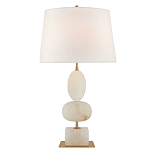 Настольная лампа на фигурном мраморном основании Conundrum варинант исполнения - 6 | Loft Concept в Твери