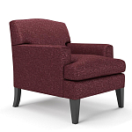 Мебельная ткань Шенилл бордовый цвет 138 см T4-38 варинант исполнения - 9 | Loft Concept в Твери