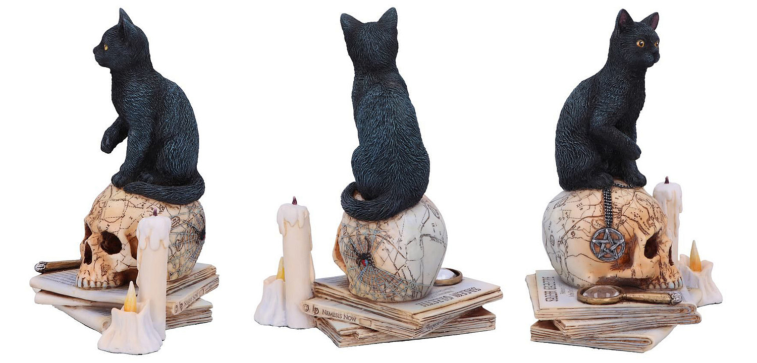 Статуэтка Cat on Skull Статуэтка Cat on Skull - Loft-Concept в Твери