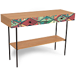 Консоль с принтом на ящиках Elise Console Table варинант исполнения - 11 | Loft Concept в Твери