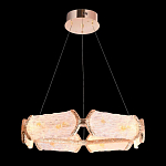 Люстра кольцевая с текстурным природным рисунком IceFlame варинант исполнения - 3 | Loft Concept в Твери