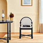 Дизайнерский стул деревянный с полукруглой спинкой Highquality варинант исполнения - 3 | Loft Concept в Твери