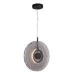 Подвесной светильник из дымчатого фактурного двойного стекла Heterochromia варинант исполнения - 3 | Loft Concept в Твери