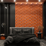 Гипсовая 3D панель с принтографией PM-46 варинант исполнения - 3 | Loft Concept в Твери