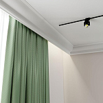 Гладкий карниз KT-01 варинант исполнения - 2 | Loft Concept в Твери