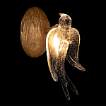 Бра с прозрачной стеклянной фигуркой птички Serip Voa варинант исполнения - 4 | Loft Concept в Твери