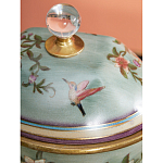 Ваза с крышкой и цветочным узором Genuine Chinese Classics варинант исполнения - 3 | Loft Concept в Твери