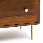 Комод с 6-ю ящиками с декором из ротанга Degarmo Chest of Drawers варинант исполнения - 4 | Loft Concept в Твери