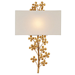 Бра с прямоугольным абажуром и каркасом в виде лепестков клевера Hanging Clover варинант исполнения - 2 | Loft Concept в Твери