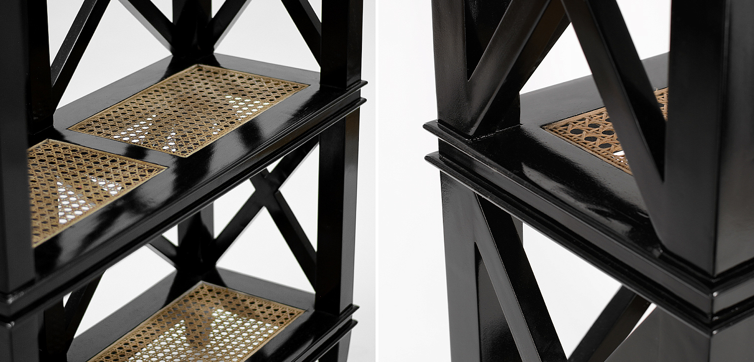 Стеллаж Jacqueline Wicker Shelves Стеллаж Jacqueline Wicker Shelves - Loft-Concept в Твери
