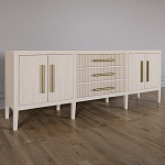 Большая VT-тумба Primo шпон Светлый дуб варинант исполнения - 3 | Loft Concept в Твери