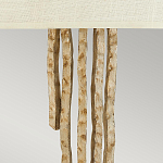 Бра с белым абажуром и элементами в виде натуральных веток Hinkley варинант исполнения - 3 | Loft Concept в Твери