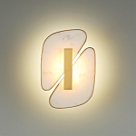 Бра с мраморными вставками Marble Plates варинант исполнения - 3 | Loft Concept в Твери