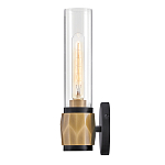 Бра для ванных комнат с прозрачным стеклянным плафоном в форме цилиндра Hinkley варинант исполнения - 11 | Loft Concept в Твери