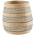 Круглая корзина из плетеного тростника Marjani Wicker Basket варинант исполнения - 1 | Loft Concept в Твери