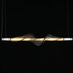 Люстра подвесная линейная Adilin Сhromium варинант исполнения - 1 | Loft Concept в Твери