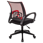 Офисное кресло с основанием из черного пластика Desk chairs Red варинант исполнения - 4 | Loft Concept в Твери