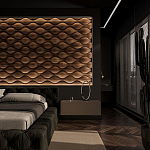 Гипсовая 3D панель с принтографией PM-108 варинант исполнения - 4 | Loft Concept в Твери