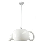 Подвесные светильники в виде белой посуды Flower Reversal варинант исполнения - 5 | Loft Concept в Твери