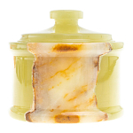 Сахарница из натурального камня Оникс Stone Sugar Bowls варинант исполнения - 5 | Loft Concept в Твери