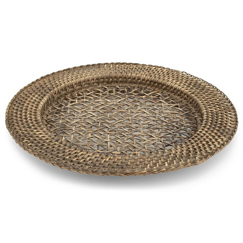 Тарелка Under Plate Hermiwicker Коричневый в Твери | Loft Concept 