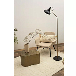 Торшер с плафоном в форме купола в сочетании черного и золотистого цвета Minimalist Execution варинант исполнения - 4 | Loft Concept в Твери