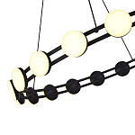 Люстра кольцевая с круглыми светодиодными источниками света Maxine Light варинант исполнения - 6 | Loft Concept в Твери